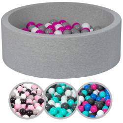 Bällebad Ballpool Kugelbad Bällchenbad Bällchenpool Kinder Pool mit 150 Bällen